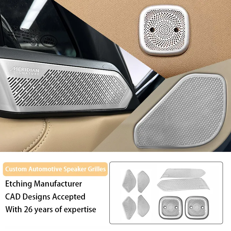 Etched Speaker Grille